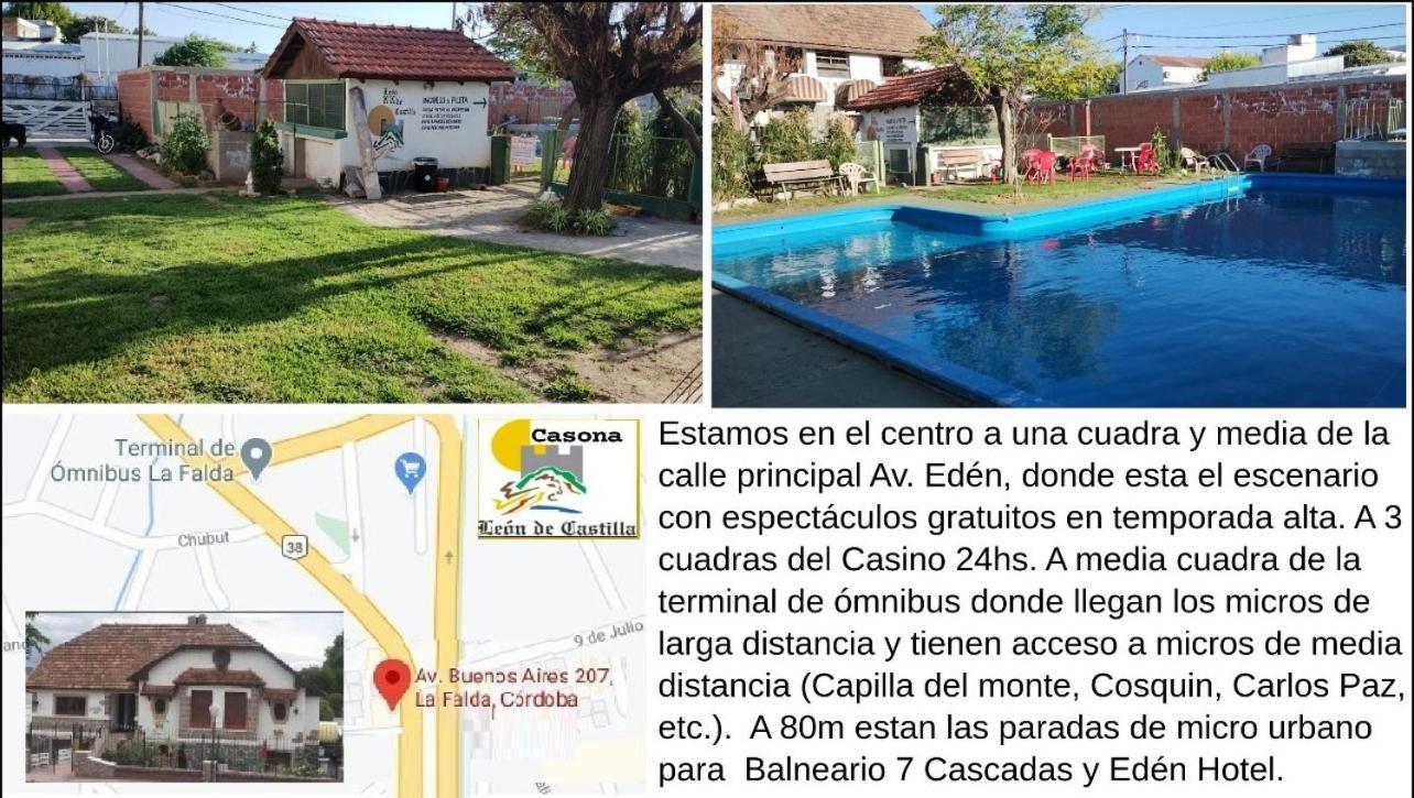 Отель Casona Leon De Castilla Ла-Фальда Экстерьер фото